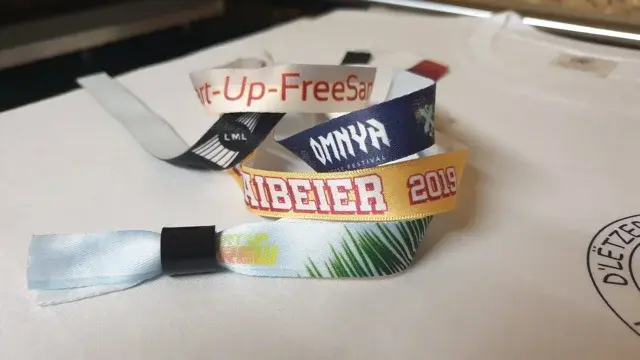 Festivalbänder personalisiert