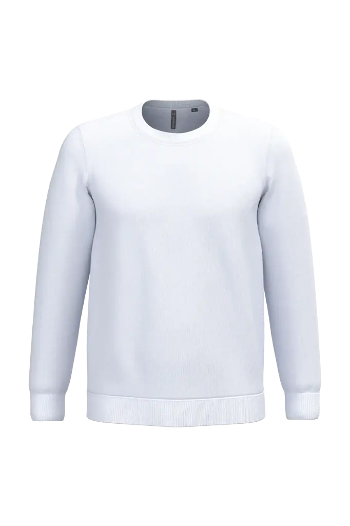 Premium Frauen Crewneck bedruckt (White)